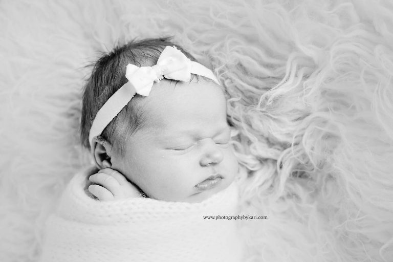 Grand Meadow MN Newborn girl portrait 