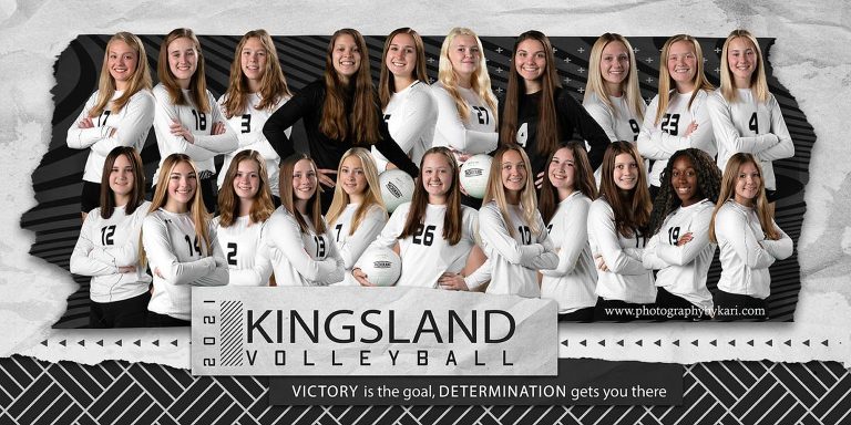2021 Kingsland High School Volleyball team