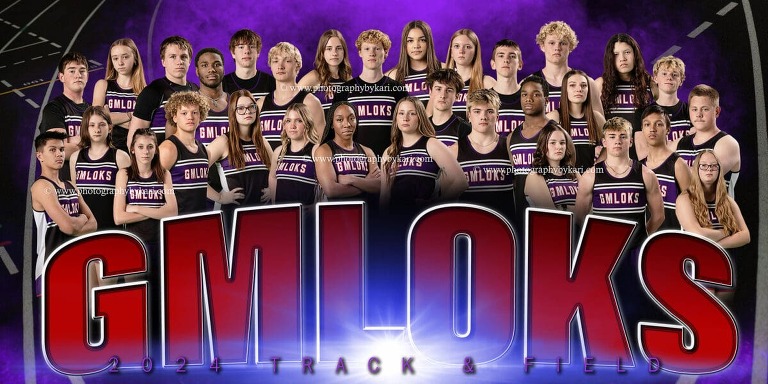 2024 GMLOKS TrackTeam Poster taken and composited by Kari McGill