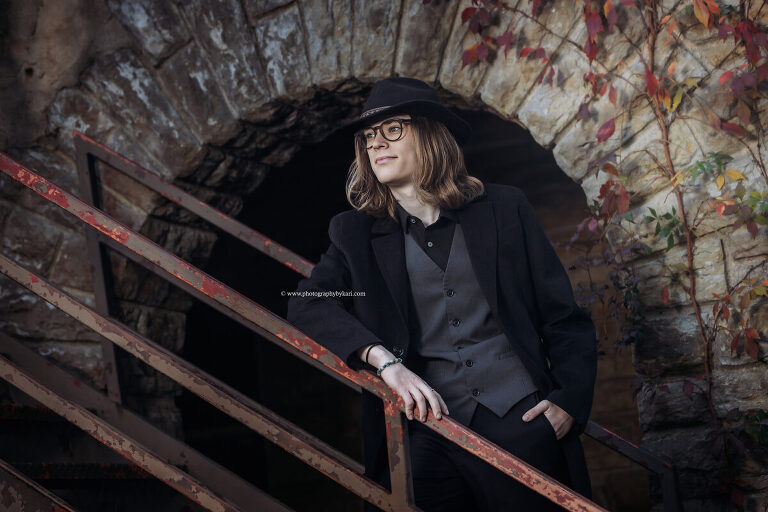 Class of 2025 senior portrait session in Rochester MN