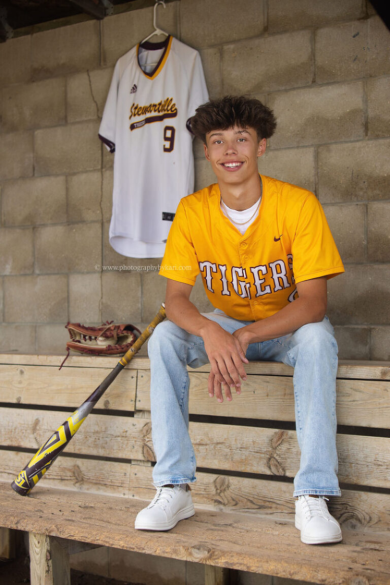 senior portrait for Stewartville athlete
