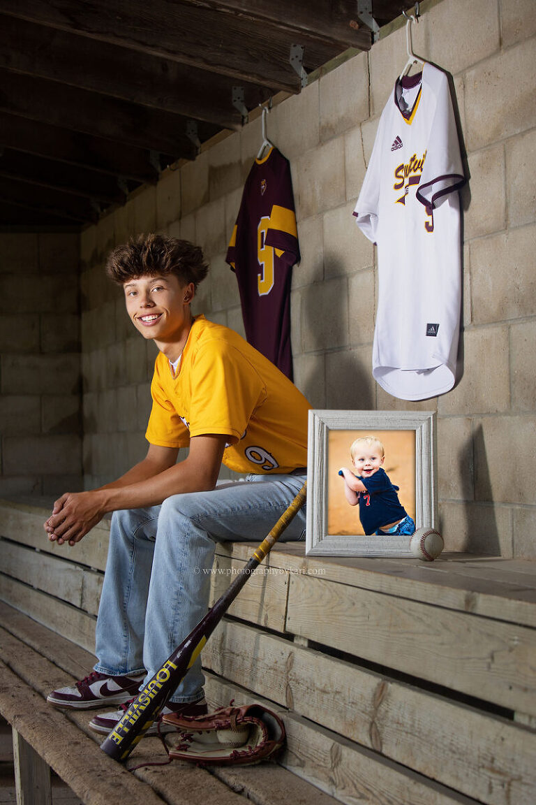 senior portrait for Stewartville athlete